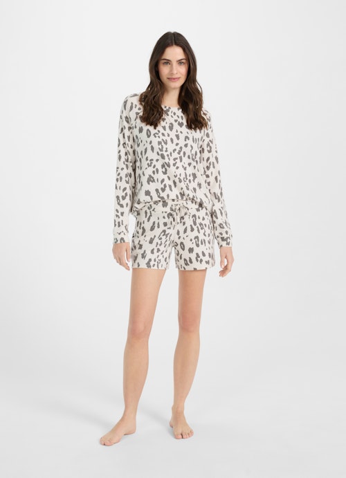 Coupe Slim Fit Vêtements de nuit Nightwear - Shorts eggshell