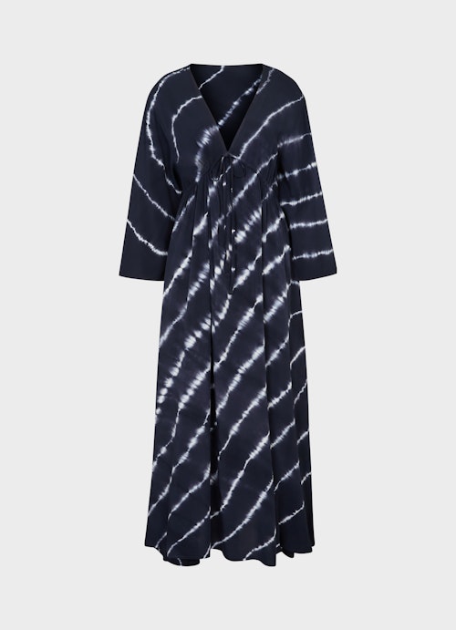 Maxi Length Kleider Viskose - Maxi Kleid navy