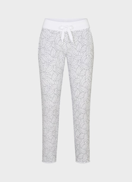 Slim Fit Pants Slim Fit - Sweatpants white