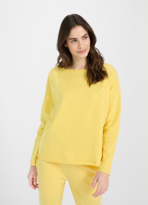 Oversized Fit Sweatshirts Sweatshirt lemon drop