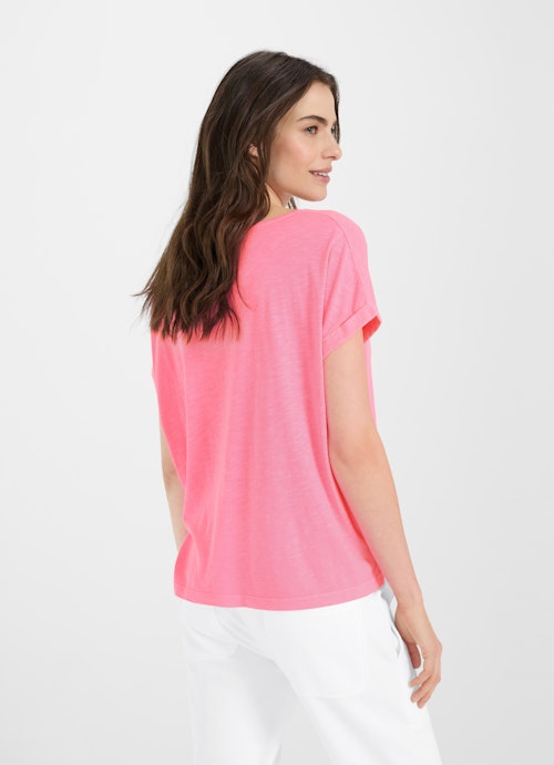Loose Fit T-Shirts Boxy - T-Shirt hot neon pink