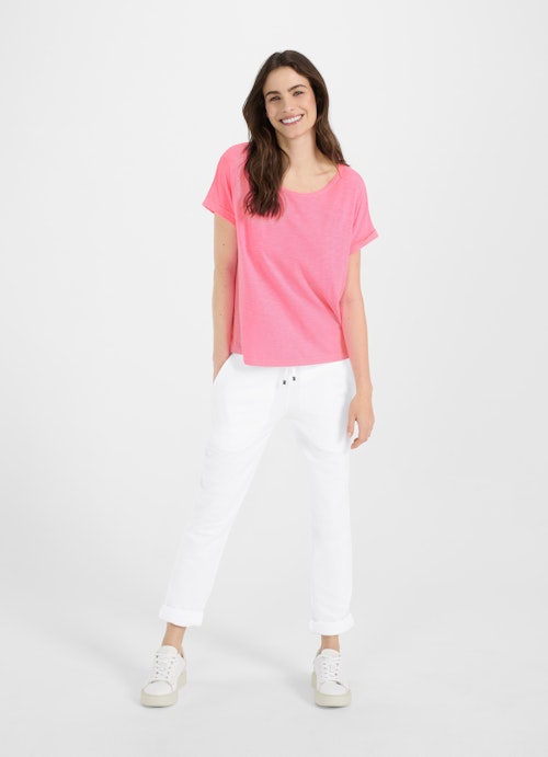 Loose Fit T-Shirts Boxy - T-Shirt hot neon pink