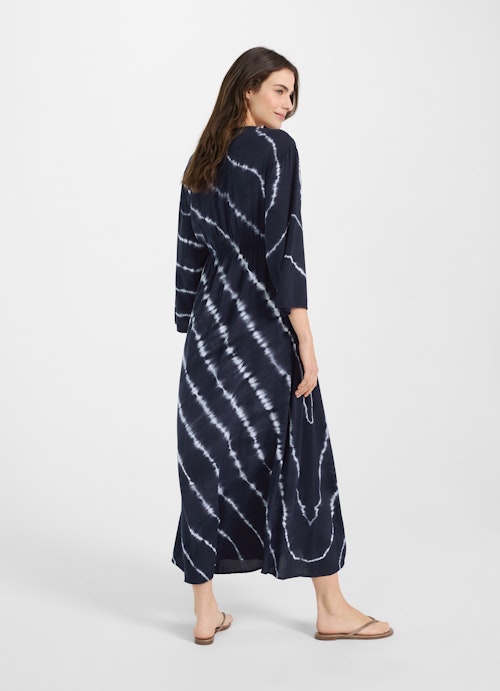 Maxi Length Dresses Viscose - Maxi Dress navy