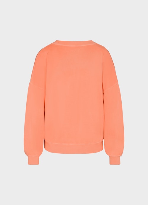 Loose Fit Sweatshirts Oversized - Sweatshirt neon orange