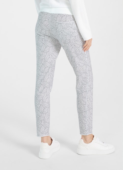 Slim Fit Pants Slim Fit - Sweatpants white