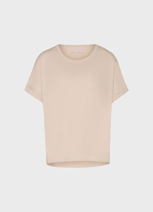 Coupe Boxy Fit T-shirts T-Shirt almond milk