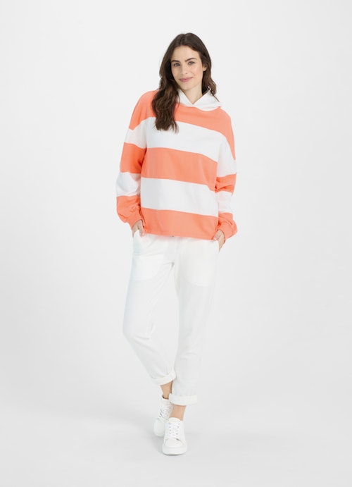 Regular Fit Hoodies Hoodie papaya