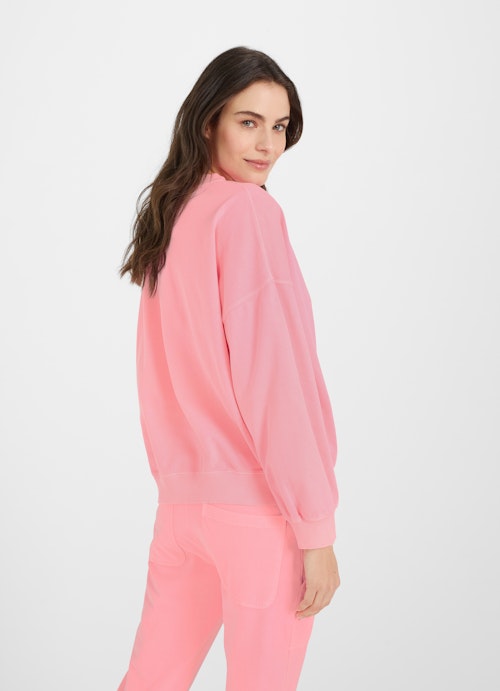 Loose Fit Sweatshirts Oversized - Sweatshirt neon pink