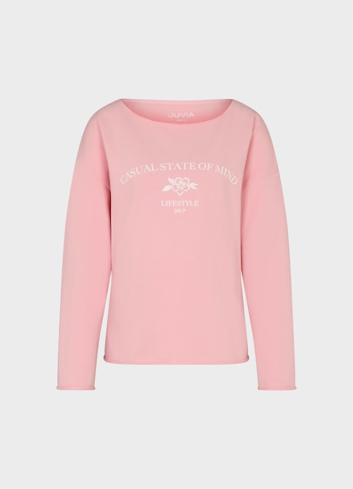 Coupe Loose Fit Sweat-shirts Loose Fit - Sweatshirt flamingo