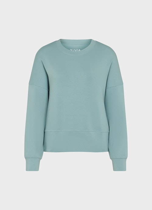 Loose Fit Sweatshirts Sweatshirt slate green