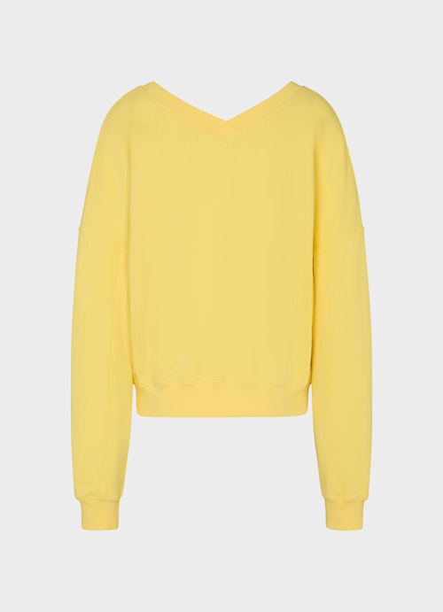 Oversized Fit Sweatshirts Sweatshirt lemon drop
