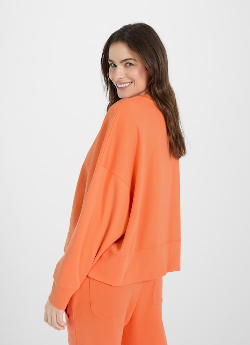 Loose Fit Sweatshirts Sweatshirt papaya