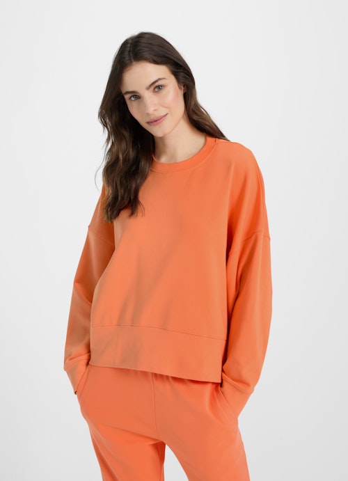 Loose Fit Sweatshirts Sweatshirt papaya