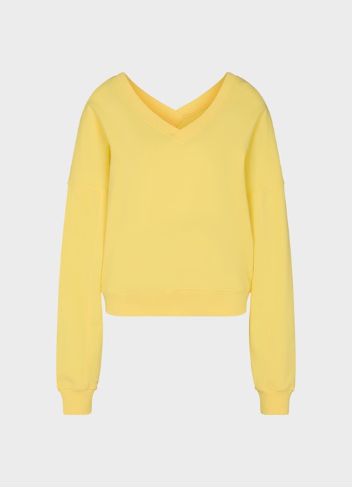 Oversized Fit Sweatshirts Sweatshirt lemon drop