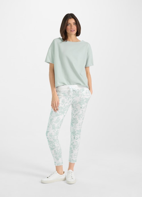 Slim Fit Pants Slim fit - Sweatpants white