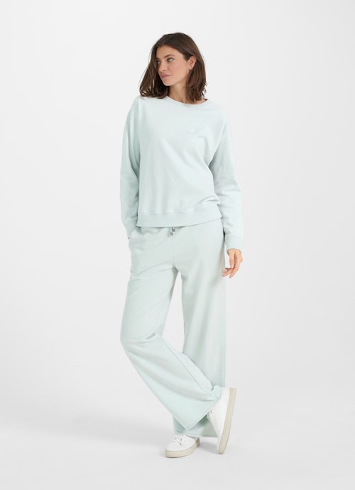 Wide Leg Hosen Wide Leg - Sweatpants dusty aqua