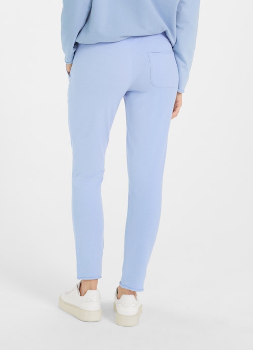 High Waist Hosen Slim Fit - Sweatpants marina blue