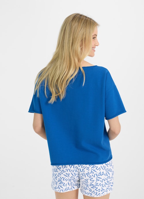 Oversized Fit Sweatshirts Oversized - Shirt victoria blue