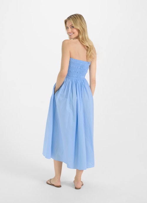 One Size Dresses Popeline - Dress marina blue