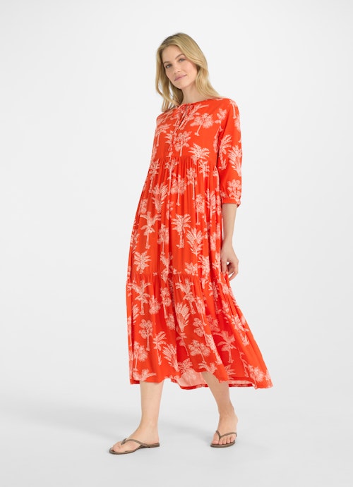 Medium Length Kleider Kleid signal red