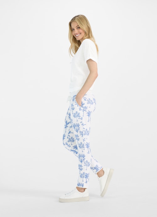 Slim Fit Pants Slim Fit - Sweatpants white