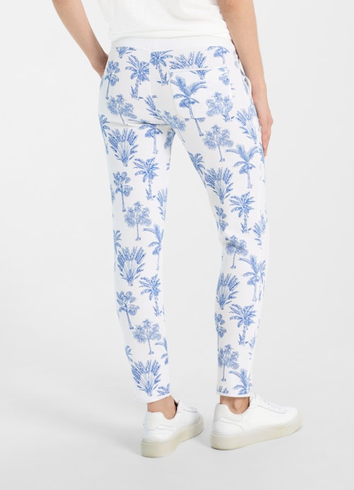 Slim Fit Pants Slim Fit - Sweatpants white