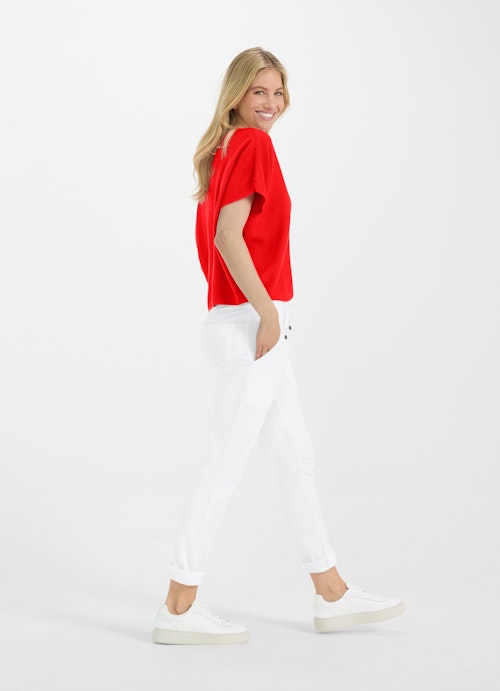 Coupe Casual Fit Sweat-shirts Doubleface - Sweat à manches courtes signal red