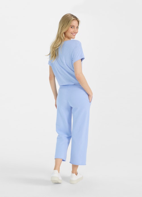 Loose Fit Hosen Culotte - Sweatpants marina blue