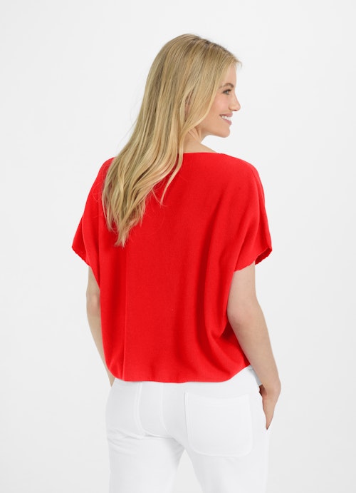 Coupe Casual Fit Sweat-shirts Doubleface - Sweat à manches courtes signal red