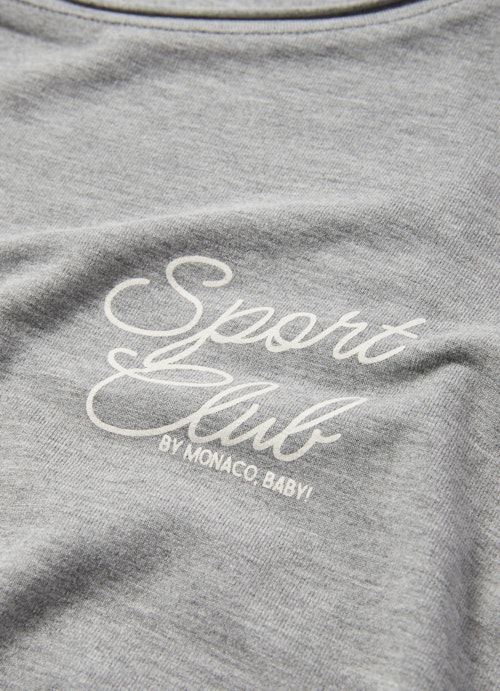 Coupe Loose Fit T-shirts Chemise en jersey elephant melange