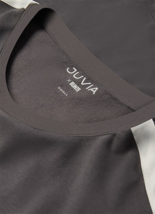 Medium Fit Sweatshirts Monaco Fleece Sweater w. Satin Tape graphit