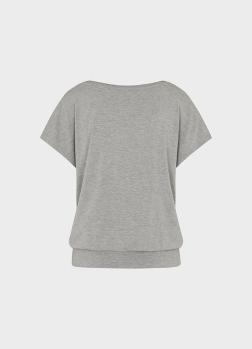 Coupe Loose Fit T-shirts Chemise en jersey elephant melange