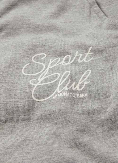 Loose Fit Pants Monaco Baby Jersey Hose elephant melange