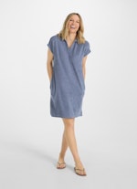 Regular Fit Kleider Frottee - Kleid denim