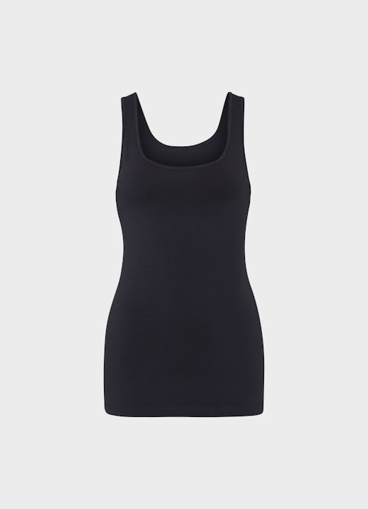 Slim Fit Tops Top navy