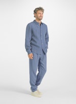 Regular Fit Hosen Leinen - Hose denim