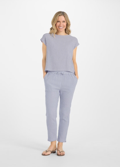Regular Fit Hosen Musselin - Hose denim