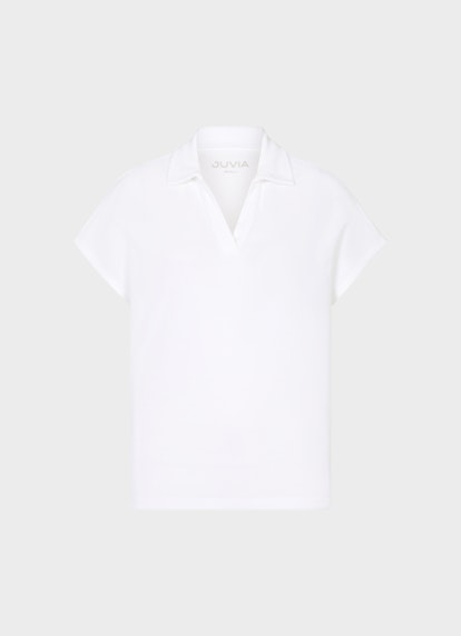 Regular Fit Sweatshirts Frottee - Poloshirt white