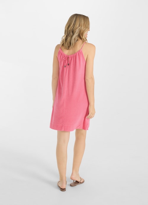 Regular Fit Kleider Frottee - Kleid bubblegum