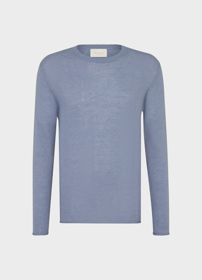 Regular Fit Strick Strick Pullover denim