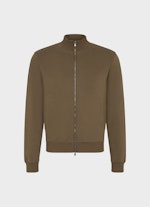 Regular Fit Jacken Sweatjacke khaki
