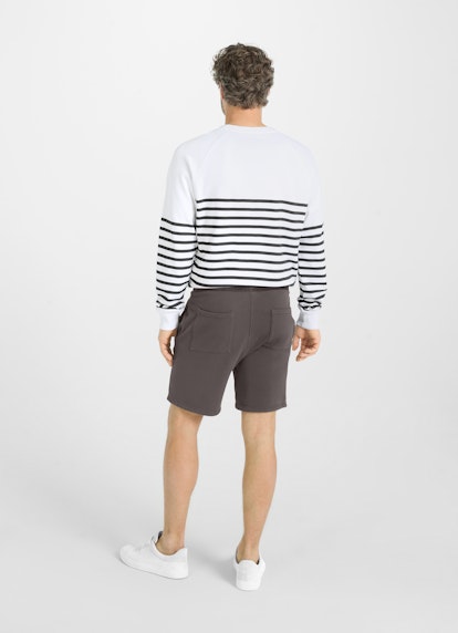 Slim Fit Shorts Frottee - Shorts charcoal