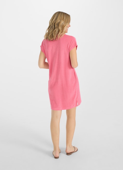 Regular Fit Kleider Frottee - Kleid bubblegum
