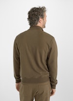 Regular Fit Jacken Sweatjacke khaki