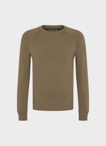 Coupe Regular Fit Pulls Sweatshirt khaki