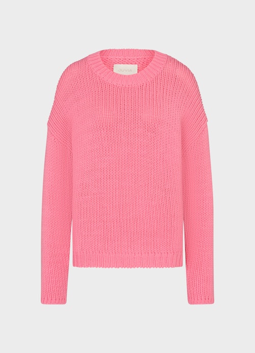 Coupe Casual Fit Maille Pull tricoté bubblegum