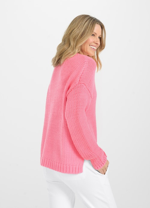 Coupe Casual Fit Maille Pull tricoté bubblegum