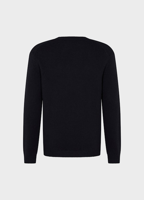 Coupe Regular Fit Maille Pull en maille navy