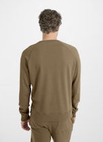 Coupe Regular Fit Pulls Sweatshirt khaki