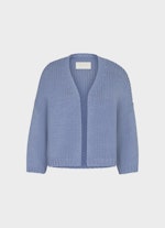 Casual Fit Strick Strick - Cardigan denim